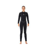 Adore 5MM Wetsuit Warm One-piece Cold Winter Snorkeling Surfing Wetsuit For Women-D530004-Black