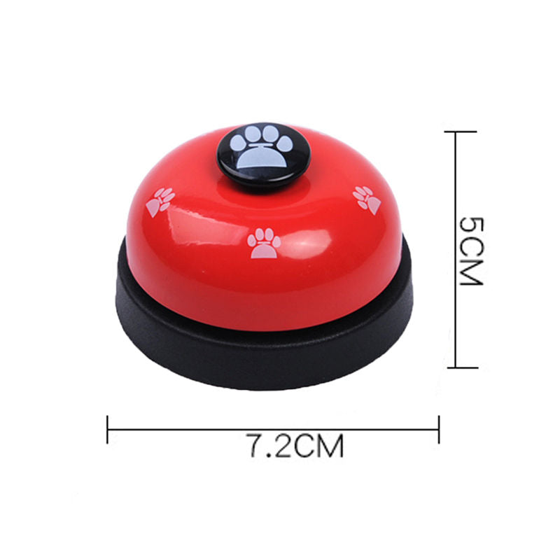 Pet Training Bells 2 Pcs Dog Bells for Potty Training and Communication Device-White+Red