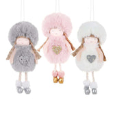 3 Pcs Angel Hanging Doll Crafts Xmas Family Party Holiday Decoration Gift