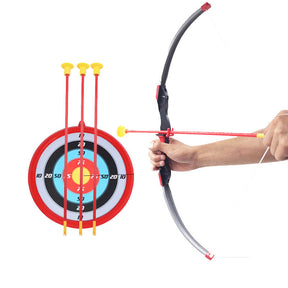 Archery Bow and Arrow Toy for Kids with Target Outdoor Garden Fun Game-535P