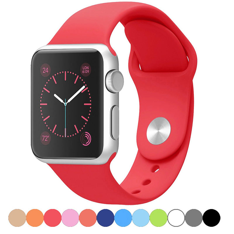 Sport Band Watch Band For iWatch Series-Red