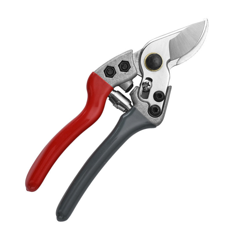 Garden Pruning Shears,Professional Garden Scissors Garden Clippers Garden Tools -Red Grey