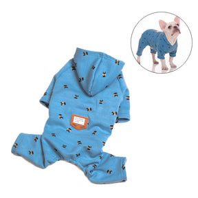 Pet Clothes Small Dog Four Legs Warm Jumpsuits for Small Medium Dog