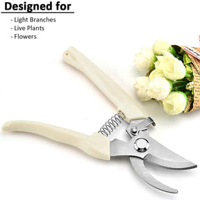 Garden Pruning Shears Ultra Lightweight Professional Gardening Scissors for Cutting Live Flowers Plants Light Branches