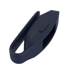 Clip Holder Replacement for Fitbit Inspire HR Soft Silicone Sport Wireless Strap Accessories for Fitbit Inspire HR For Fitbit Inspire HR-Navy Blue