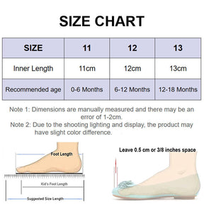 Baby Girls Sandals Open Toe Anti-Slip Rubber Sole Summer Shoes-Silver