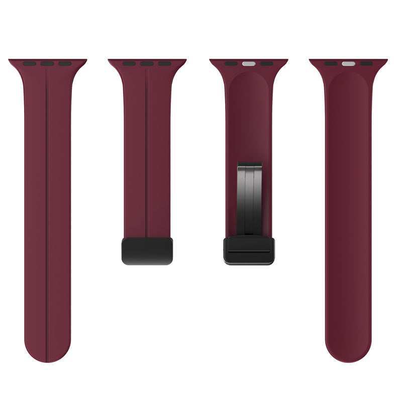 Magnetic Sports Band with Quick Release Soft Silicone for Apple Watch-11
