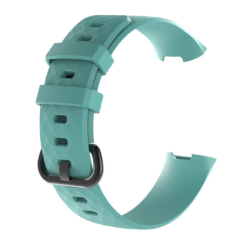 Watch Band For Fitbit Charge 3 Smart Watch Replacement Accessories-Blue