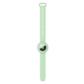 Apple Airtags Watch Strap Silicone Protective Sleeve-MintGreen