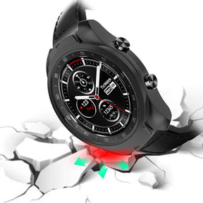 Case For TicWatch Pro Ultra-Light Protective Case Anti-Scratch Bumper Cover - Black