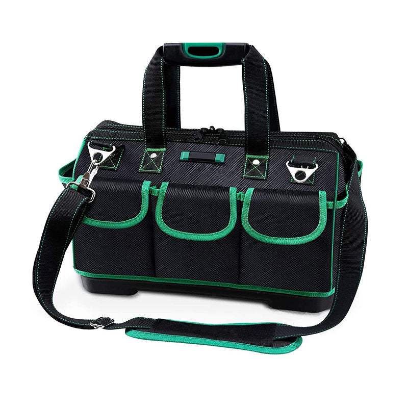 16'' Heavy Duty Tool Bag Waterproof with Shoulder Strap for Woodworking