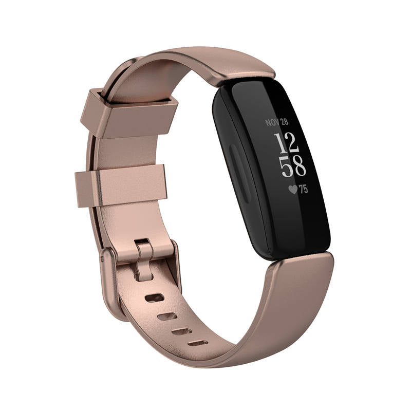 Sport Strap For Fitbit Inspire 2 Silicone Loop Smart Watch Accessories-Rose Gold