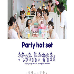 11 Packs DIY Party Hats Fun Cone Party Hats for Kids or Adults