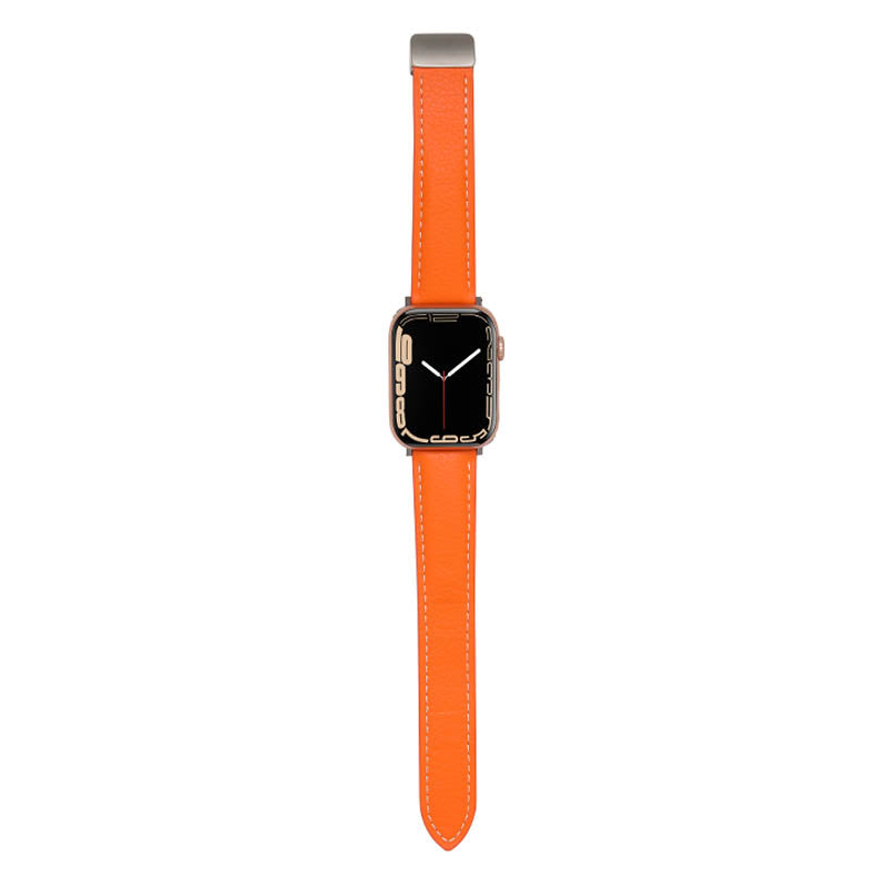 Apple Watch Strap Folding Buckle for iWatch Ultra Series 8 SE 7 6 5 4 3 2 1-Orange