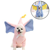 2 Pack Winter Big Ear Elephant Dog Hoodies Cute Warm Pet Costume