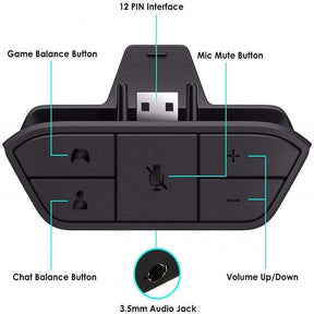 Stereo Headset Adapter for Xbox One & Xbox Series X|S Controller