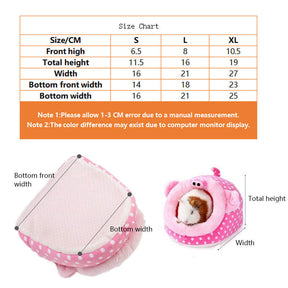 Animal Bed Guinea Pig Cage Habitat-Christmas Elk