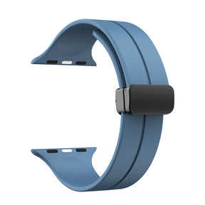 Magnetic Sports Band with Quick Release Soft Silicone for Apple Watch-4