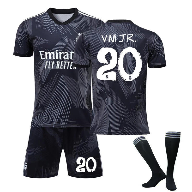 VINI JR #20 Real Madrid 120th Anniversary Y3 Joint 22/23 Jersey Kit for Adult Kids