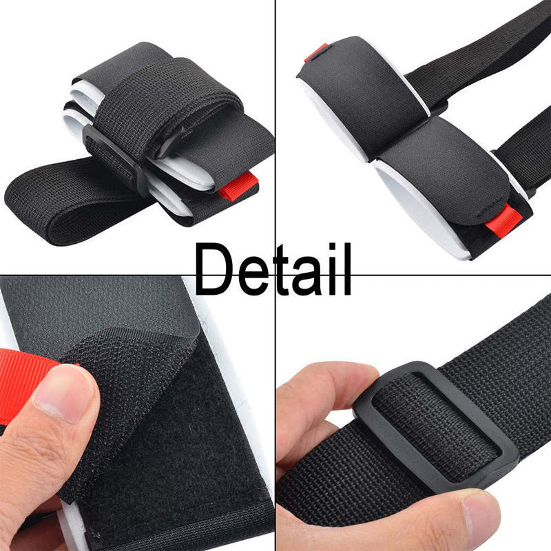 Adjustable Ski Shoulder Straps Handheld Nylon EVA Carrier Straps-A