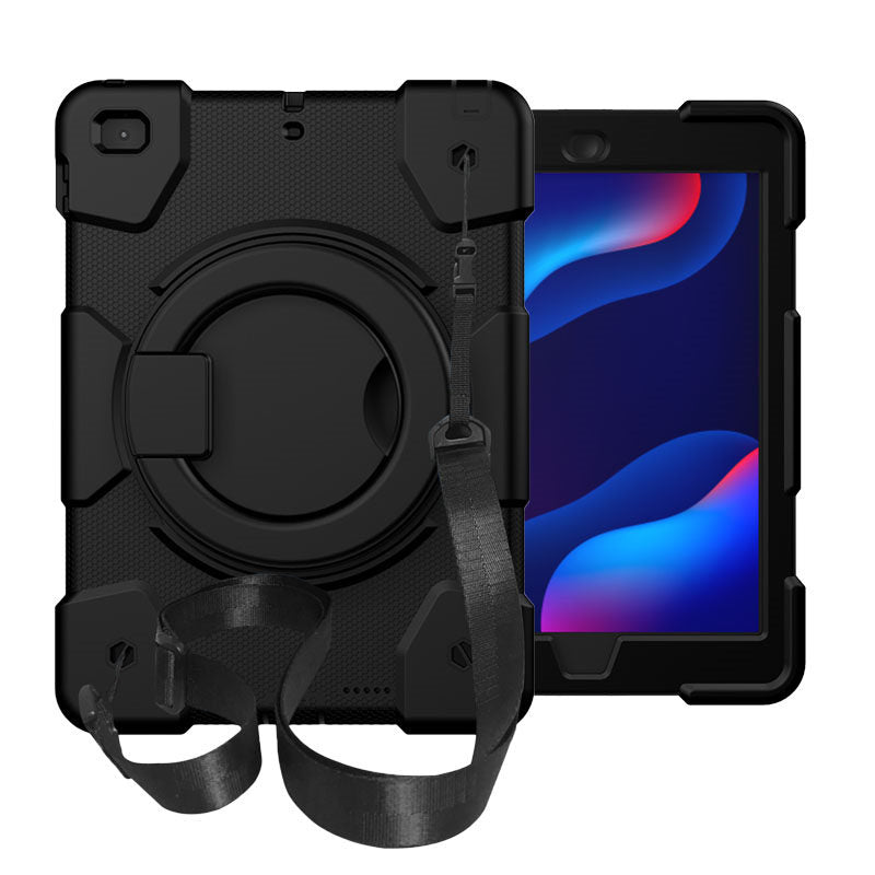 iPad Case For iPad 9.7/Air 2 with 360¡ãSwivel Stand-Black