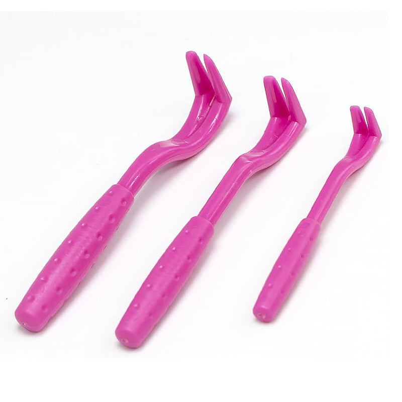 3 Pack Tick Removal Tool for Dogs Cats and Humans Removes Entire Head Body-Pink