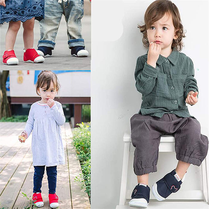 Baby Shoes for Toddler Girl Boys Soft Sole Sneakers-Blue