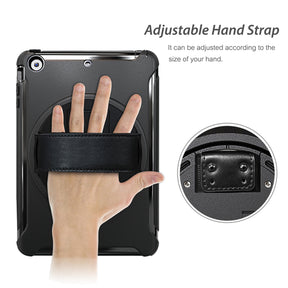 Spider Man 3-Layer Multi-Function Case Hand Strap Tablet Shell 7.9 inch For iPad Mini 1/2/3-Black