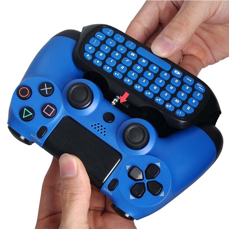 2.4G Wireless Online Gaming Controller Keyboard for Playstation 4 PS4 Slim