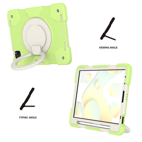 iPad Case For iPad Air 5 with 360¡ãSwivel Stand-Matcha Green