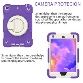 iPad Case For iPad Mini 4/5 with 360¡ãSwivel Stand-Catharanthus Roseus