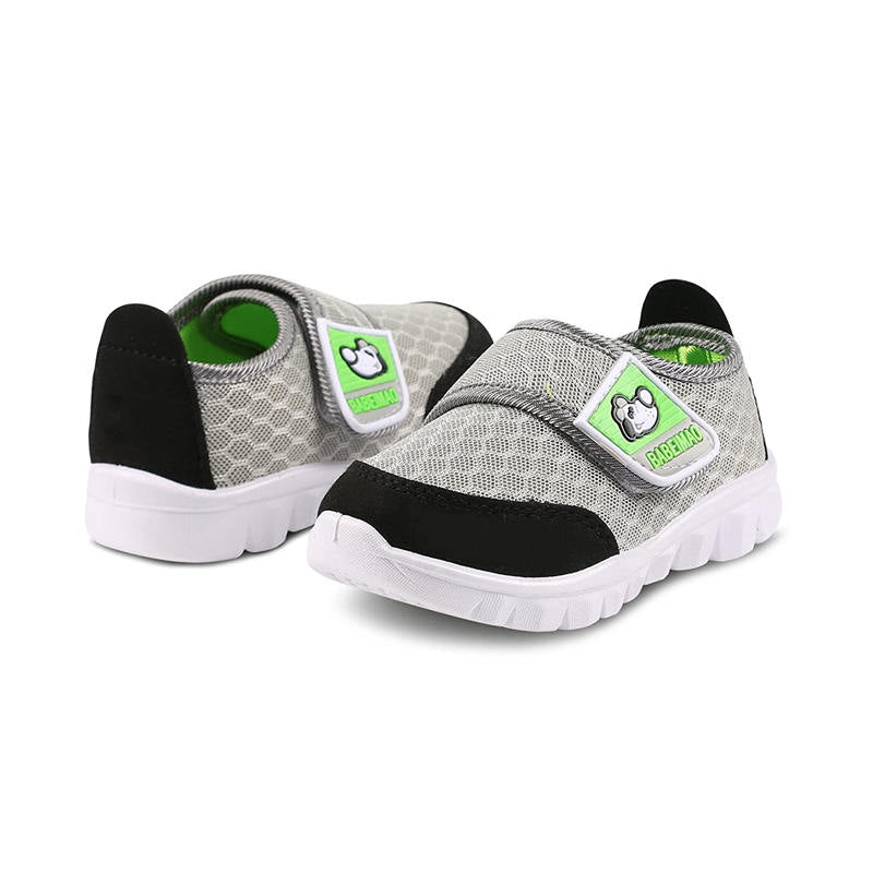 Baby Sneaker Shoes Breathable Mesh Athletic Casual Shoes For Boys Girls-Grey