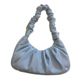 Gabbi Bag Vegan Leather Vintage Hobo Handbag Fashionable for Women-Blue