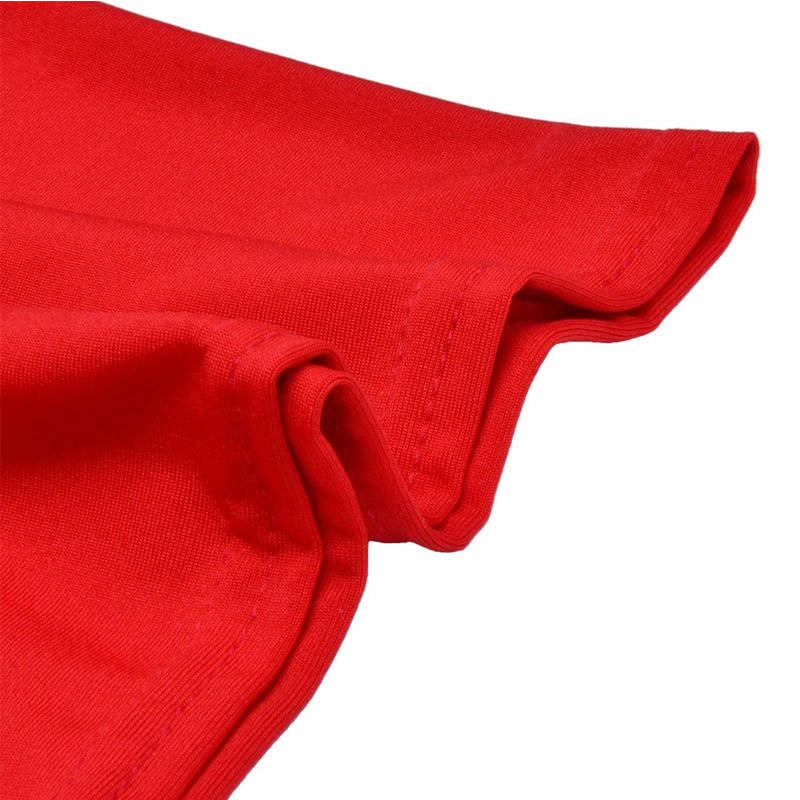 10 Packs Spandex Chair Sashes with Buckle for Wedding Party Banquet Decoration Engagement Event Birthday Graduation Meeting -Red