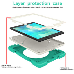 iPad Case For iPad 9.7/Air 2 with 360¡ãSwivel Stand-Mint Green