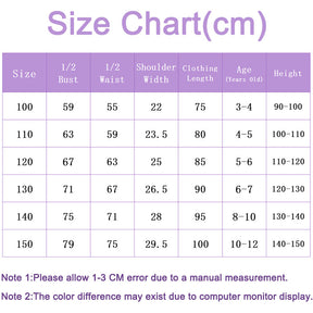 Magical Princess Dress for Girls Christmas Halloween Party Costume