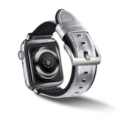 GJZP Silicone Watch Band Quick Release Adjustable Wristbands for Apple IWatch Series SE/1/2/3/4/5/6 For Women-Silver