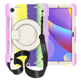 Tab A 8 X200/X205 Samsung Tablet Case with 360¡ãSwivel Stand-Colorful Purple