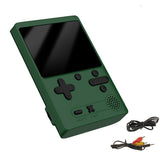 Retro Handheld Game Console 500 Classic FC Games Support Connecting TV-Green