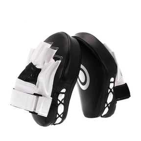 Boxing Curved Focus Punching Mitts Thickening Leatherette Training Hand Pads for Karate Gym
