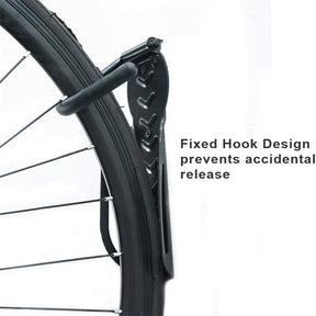 2 Pack Bike Rack Garage Wall Mount Bicycles Storage Vertical Bike Hook for Indoor