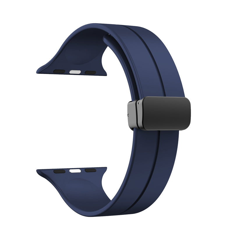 Magnetic Sports Band with Quick Release Soft Silicone for Apple Watch-8