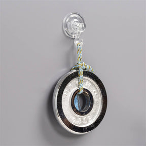 2 Pcs Bathroom Clear Suction Hooks Reusable Vacuum Suction Cup Hook Multi-Use for Home