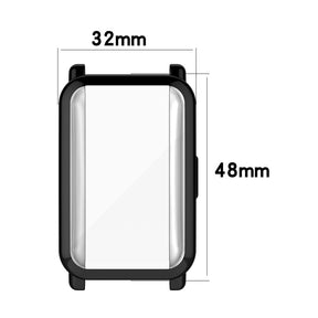 TPU Frame Soft Slim Cover Watch Case For Huawei Honor ES-Black