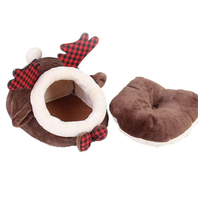 Animal Bed Guinea Pig Cage Habitat-Brown Deer