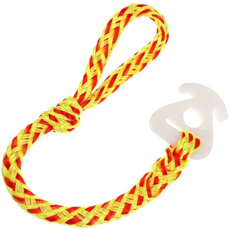 Durable Tow Ropes Water Sports Connector for Hauling Pulling Tubes-YellowRed