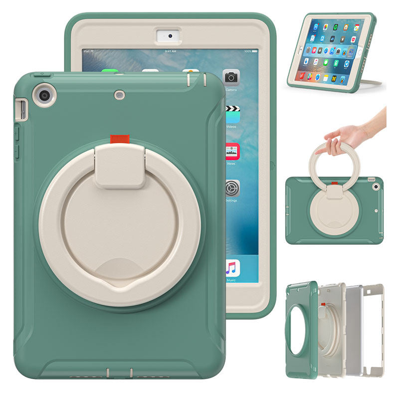 CowKing iPad Case For iPad Mini 1 2 3 With Handle Grip-Jade Green