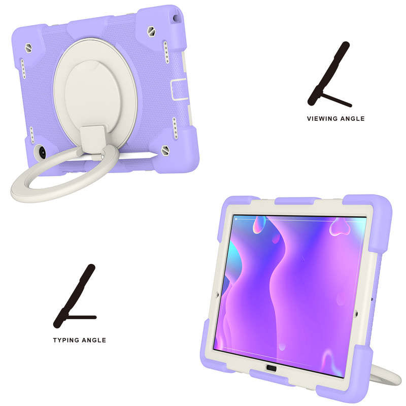 Tab A 8 X200/X205 Samsung Tablet Case with 360¡ãSwivel Stand-Taro Purple