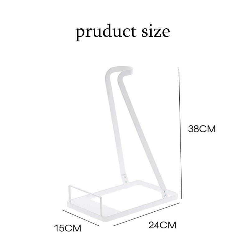 Vacuum Stand for Dyson Generic Stick Cleaner Electric Broom Rack-White