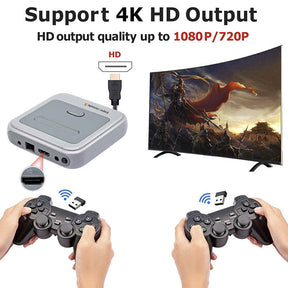 40000 Games Super Console X 4K TV Support HD Output Up to 5 Players LAN/WiFi-128g